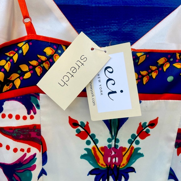 NWT ECI New York sun dress size 4 NEW WITH TAGS - Picture 6 of 14